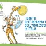 disegno con giraffa e bambini