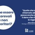 copertina con citazioni all'articolo il coraggio di educare