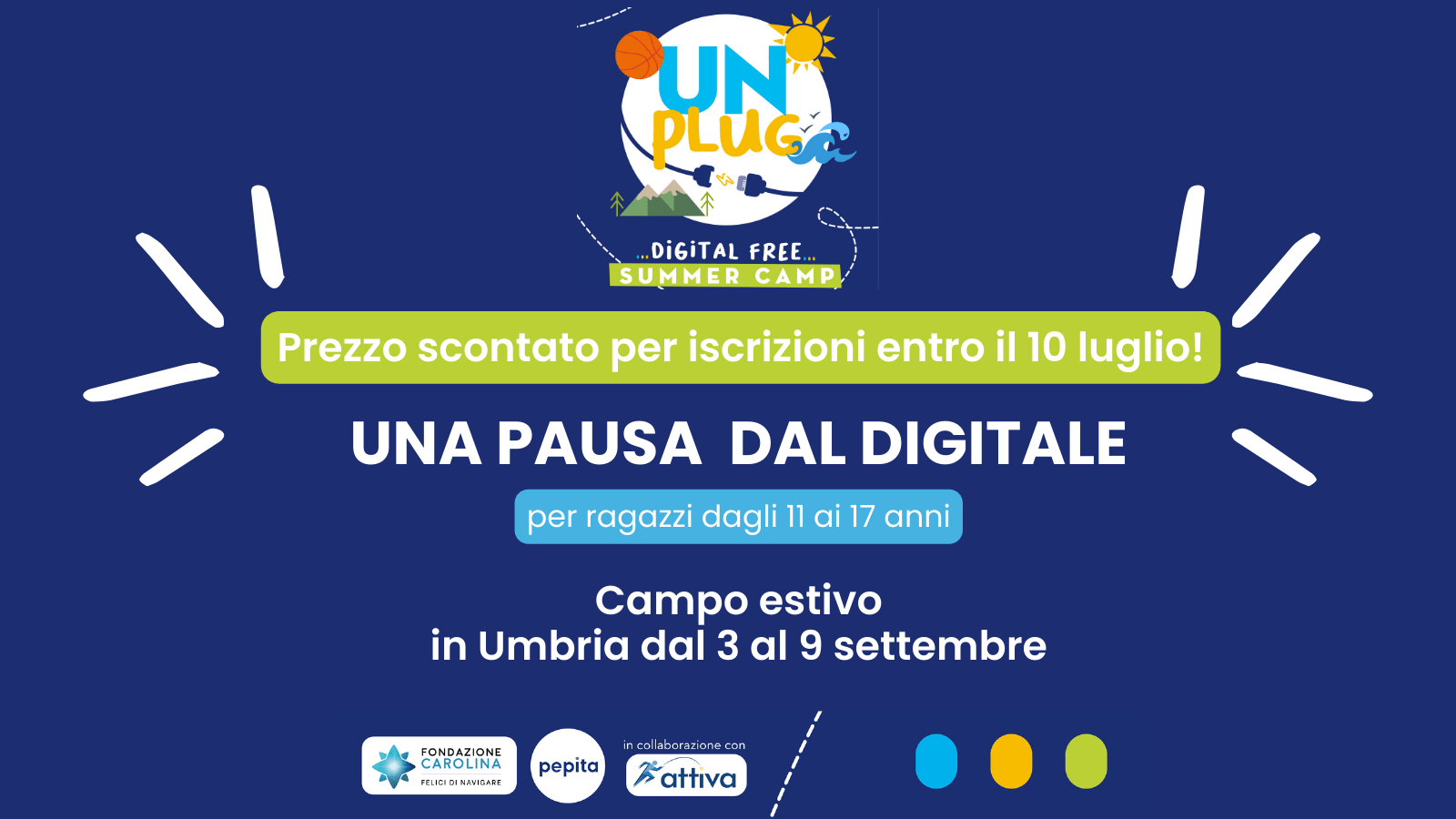 Unplug! Il primo campo estivo digital free in Italia